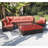 Wicker 8 - Person Modular Patio Conversation Set with Cushions-1072353913