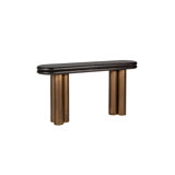 Macaron 63'' Solid Wood Top Console Table