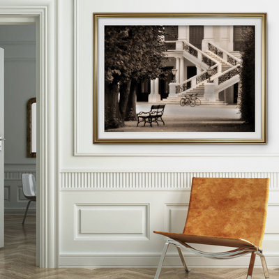 « castle schonbrunn »-cadre photo acrylique imprimé sur papier