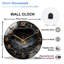 Horloge murale 12 po