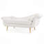 Chaise longue avec accoudoirs à volutes-1101327822