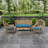 Outdoor Wicker Cushion Set for Bench and 2 Seats-944221160