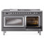 ILVE Nostalgie II Noblesse 60 po à 2 brûleurs, plaque chauffante, plaque de cuisson française-939345233-939345270