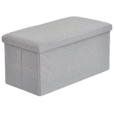 38 FOLDABLE BOUCLE STORAGE BOX