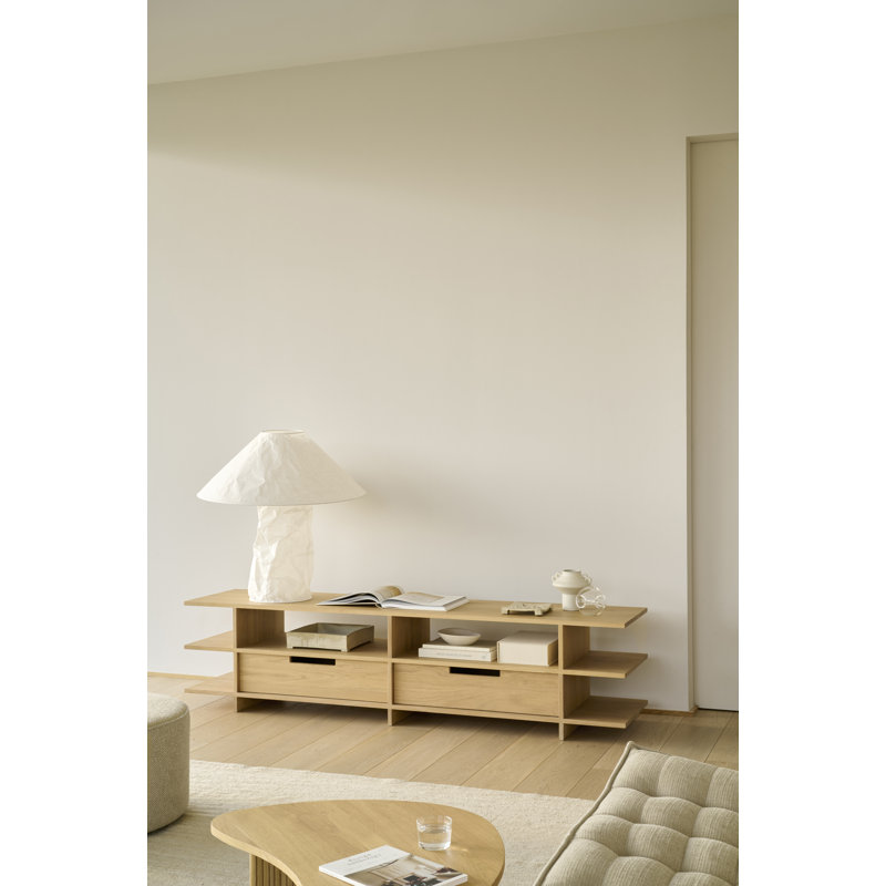 Kabuki Media Console, Oak Oiled
