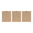 3-piece Framed Glass Wall Art Set