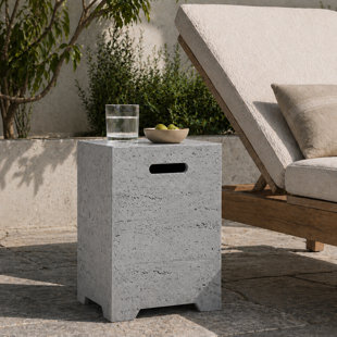 Propane Tank Cover Outdoor Side Table