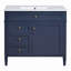 Meuble-lavabo 36 po avec lavabo supérieur, meuble-lavabo avec 2 tiroirs et un tiroir basculant, meuble-lavabo simple-120329944-120329943