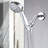 High Handheld Shower Head, 5 Modes, , Abs Construction Head Mode Shower, , Crafted-118034388