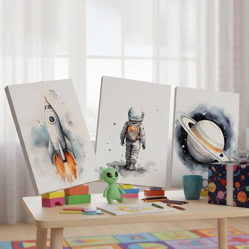 3 Piece Wrapped Canvas Print