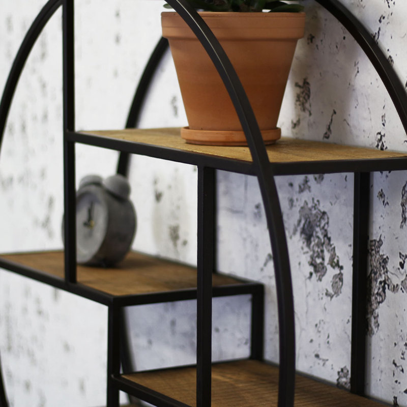 Effervescence 4 Piece Circle Accent Shelf