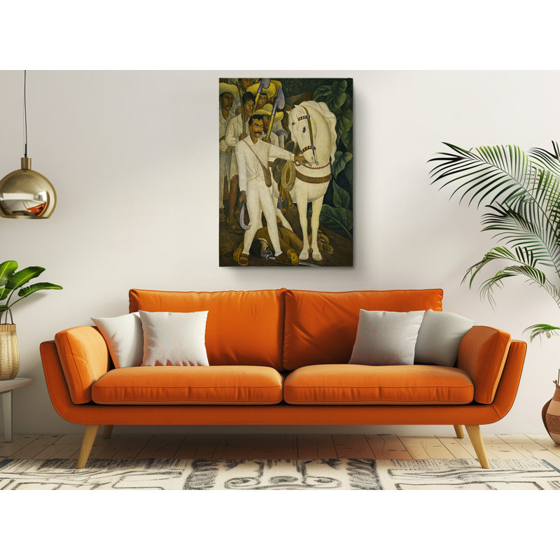 Diego Diego, chef agarien, impression sur toile Zapata, H 30 po x l 20 po