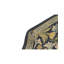 Hand-Knotted High-Quality Navy, Cream, and Green Area Rug