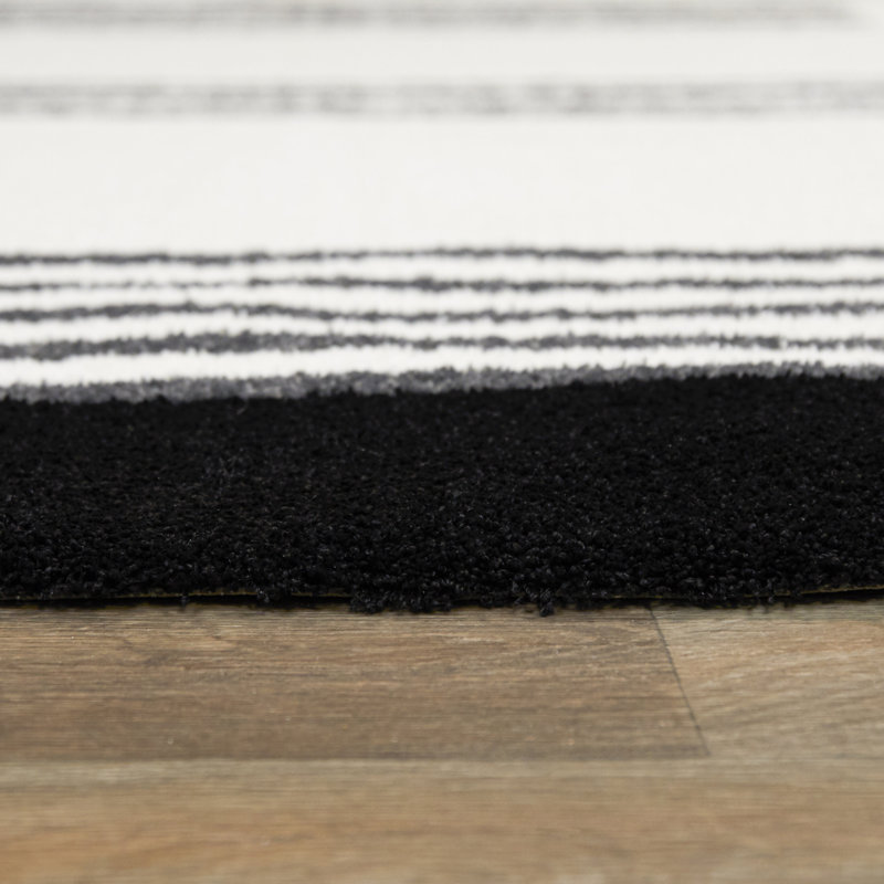 Tapis ivoire Hudgins, Rectangle 5 pi 3 po x 7 pi
