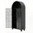 Charming Arched Storage Cabinet for Various Rooms, Enhancing Décor and Functionality