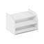 Organisateur de bureau à 3 niveaux Ebern Designs Martelli, blanc-754291006