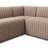 Camille Dining Banquette L Shape 100"-Crypton Nomad Taupe-122570691-122570684