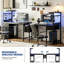 Metal Base Computer Desk