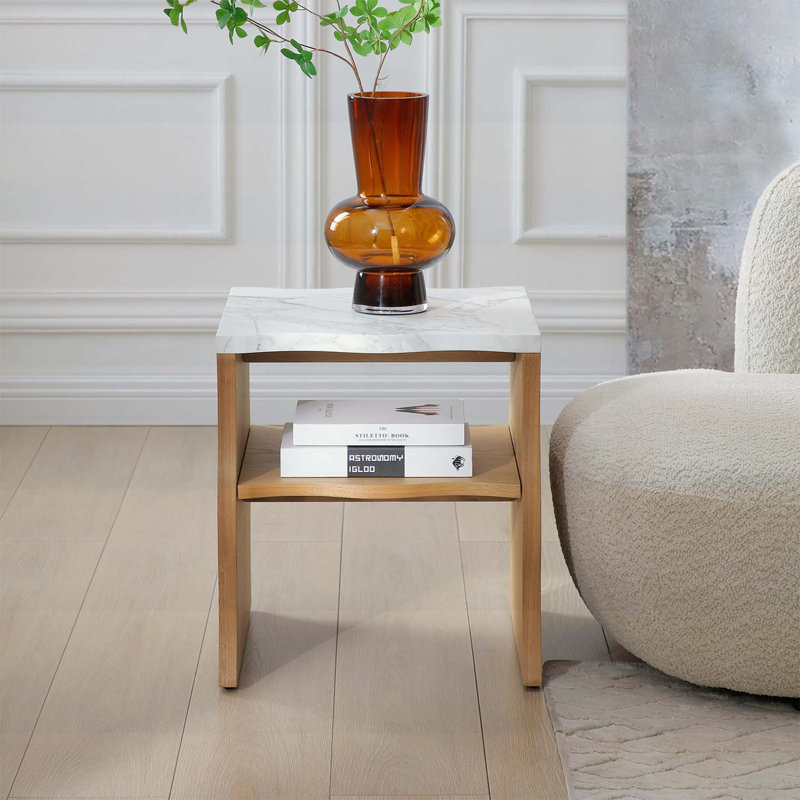 Table d'appoint pour salon, appartement, Bois