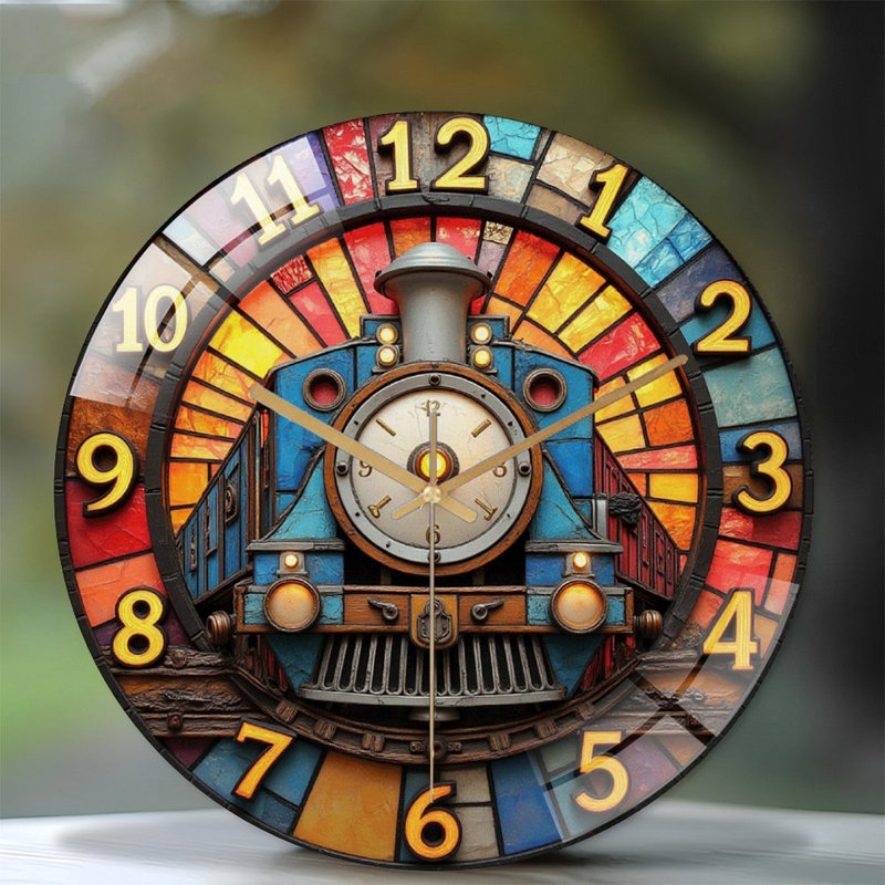 Horloge murale rétro Vintage