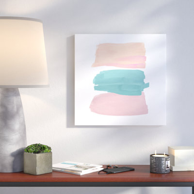 « pastels painting », reproduction sur toile encadrée