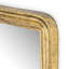 Vintage Louis Rectangle Metal Wall Mirror