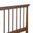 Mid Century Solid Wood Spindle Bed-88685113
