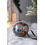 Ornement boule de Noël en forme d'œuf 3 po x 3 po x 4,3 po