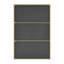 Alcantera Rectangle Metal Frame Wall Mirror Simple and Elegant Modern Design-66167306-66167303
