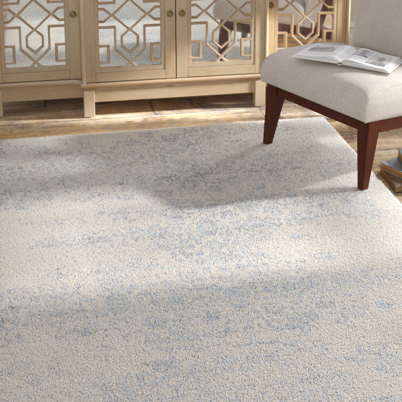 Tapis gris délavé Andover, Rectangle 5 pi x 7 pi