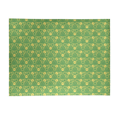 Chenille Geometric Indoor Rug