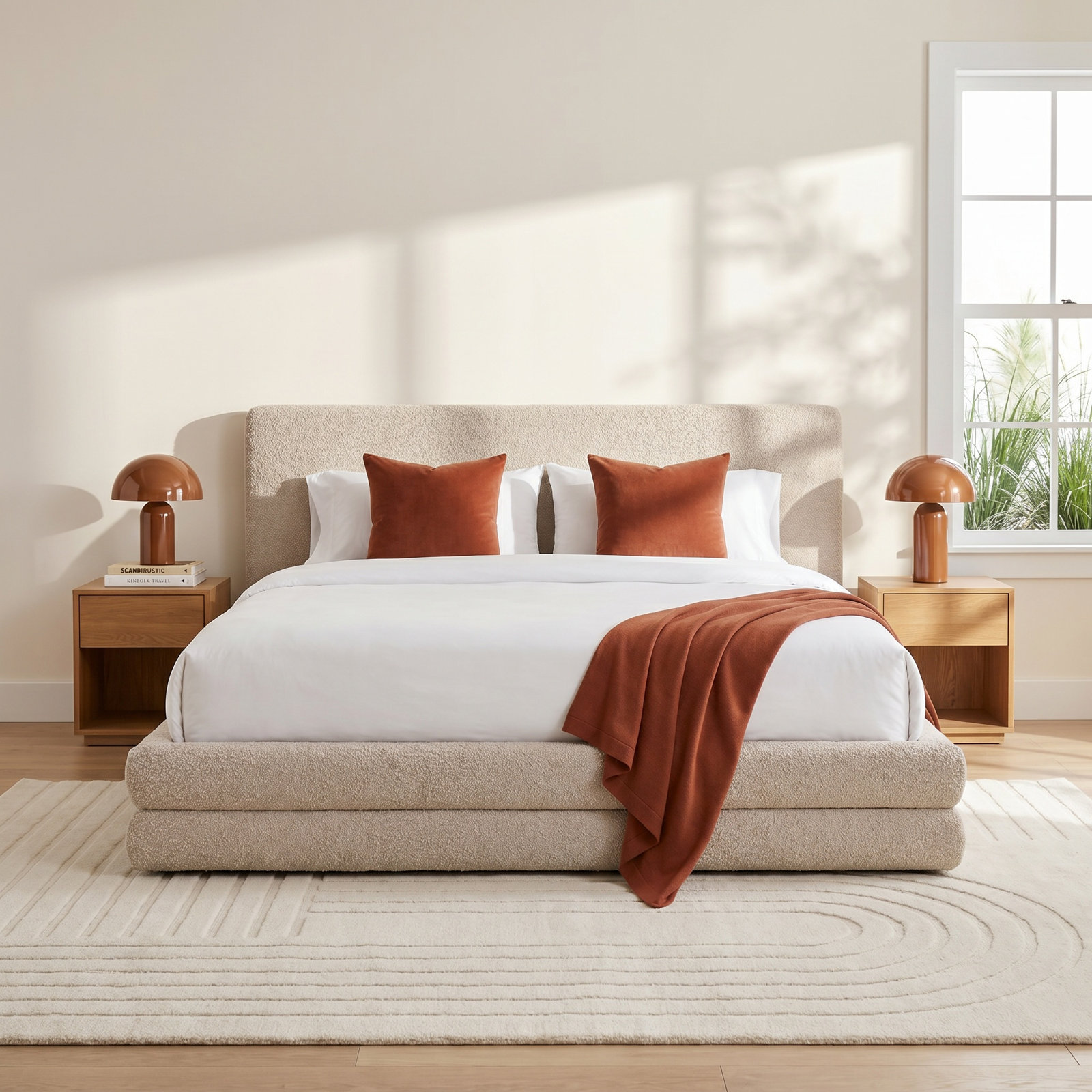 Viski Upholstered Platform Bed, California King