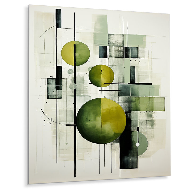 - Salon d'art mural en métal à formes abstraites, H 40 po x l 30 po x P 1,5 po
