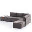 Canapé-lit et chaise longue 82,7 po Haleah-1184682123-1184682126