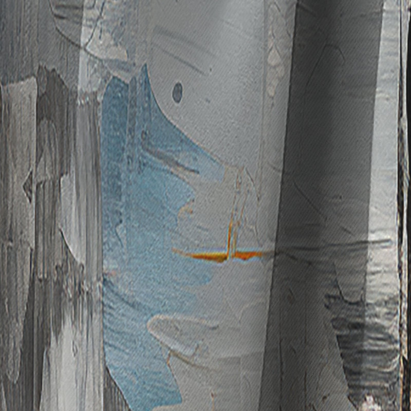 Parisien - Collages Curtain - Blackout Abstract Curtain - 1 Panels, 52" W x 84" L