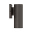 Éclairage extérieur cylindrique à 1 lumière DEL 5CCT Jonas en bronze-129437269