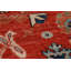 Tapis oriental floral à teinture végétale Ziegler