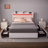 Berneil Upholstered Bed Frame with RGBW LED Lights Headboard & 4 Storage Drawers-1678228655-1726469734
