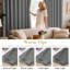 100 % Polyester Blackout Eyelet Room Darkening  Thermal Curtain (Set of 2)-2063129087-2063129080