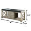 Banc de rangement tiroir Severin