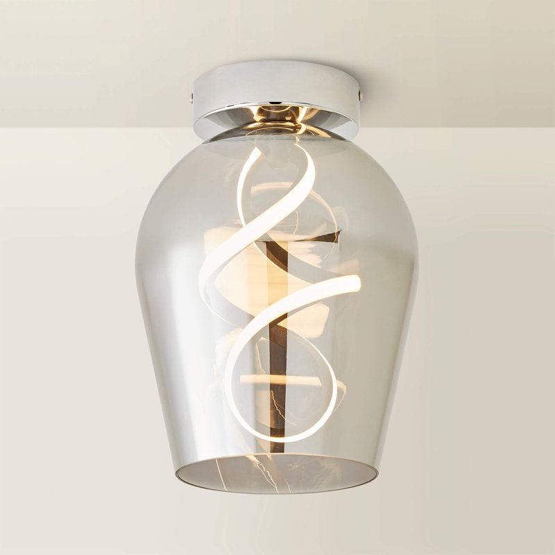 Dellia Glass LED Flush Mount