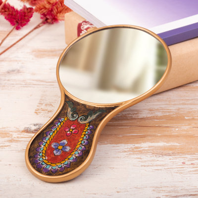 Miroir à main inversé Novica
