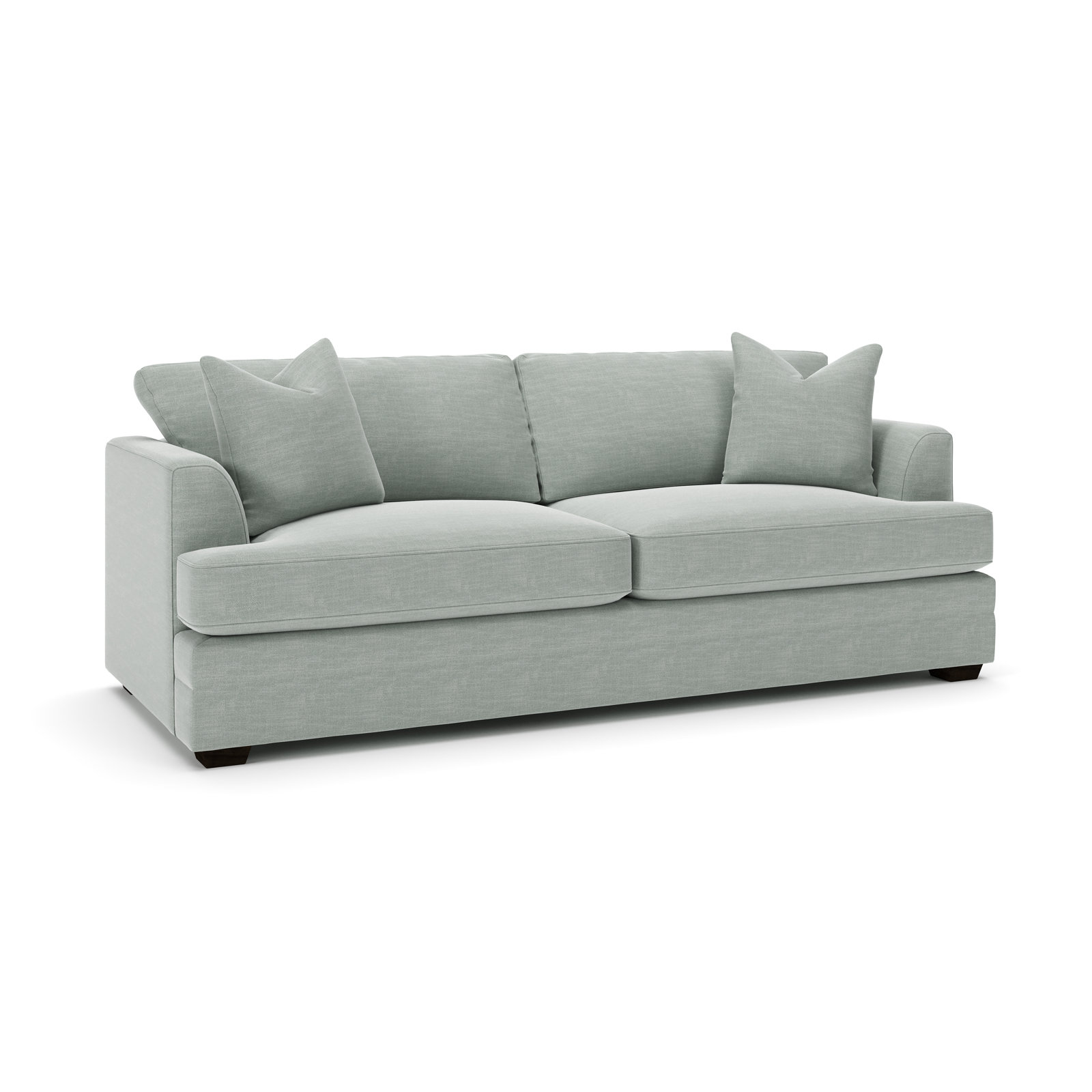 Edan 93" Cotton Sofa, Conversation Capri Basketweave