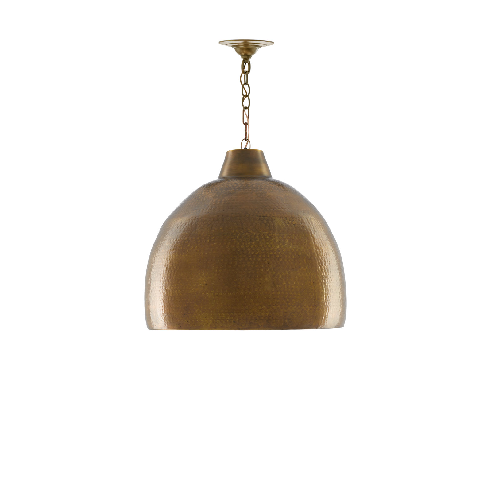 Vika Single Light Metal Pendant