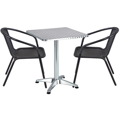 Ensemble bistro long pour 2 personnes 23,75 po Harly Square