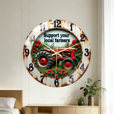 Horloge murale 16 po