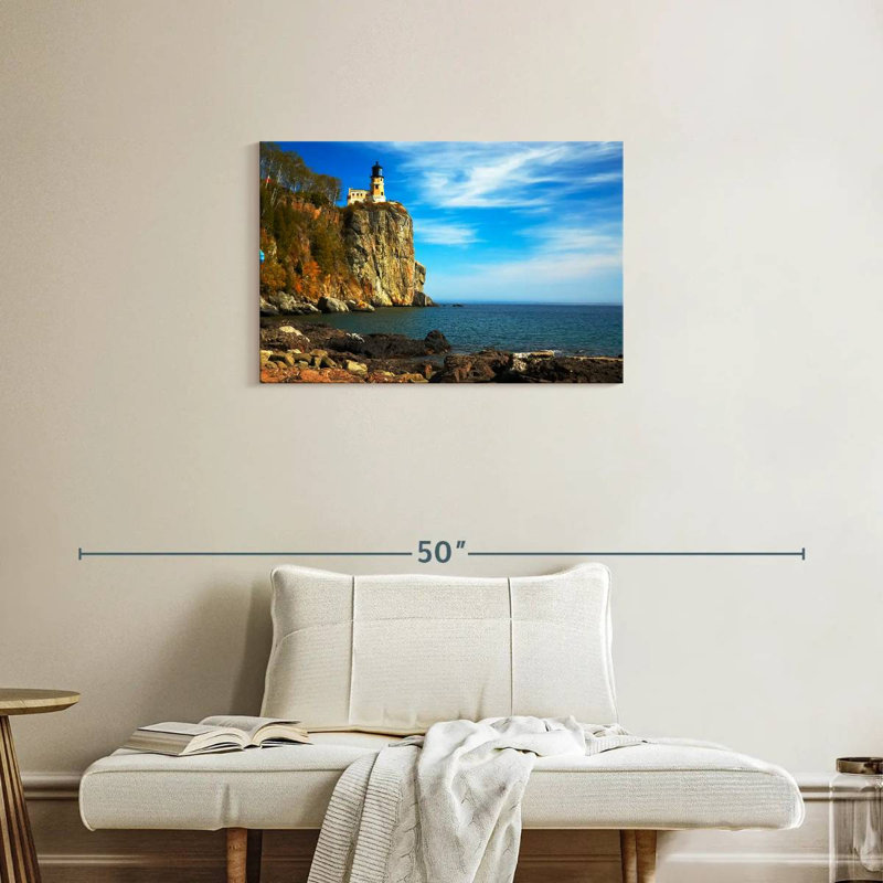 Phare d'Alvord Cliffside, H 20 po x l 30 po