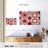 Kerner Red Hexagon Patterns-107723170