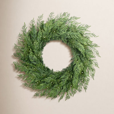 6" Pine Christmas Wreath
