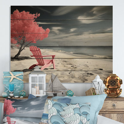 Leming Coastal Retreat sur impression sur bois